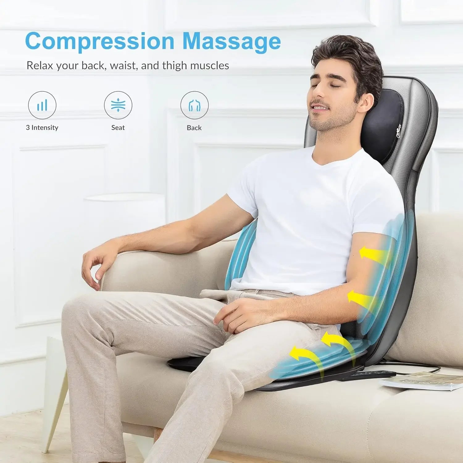 Shiatsu Neck Back Massager with Heat