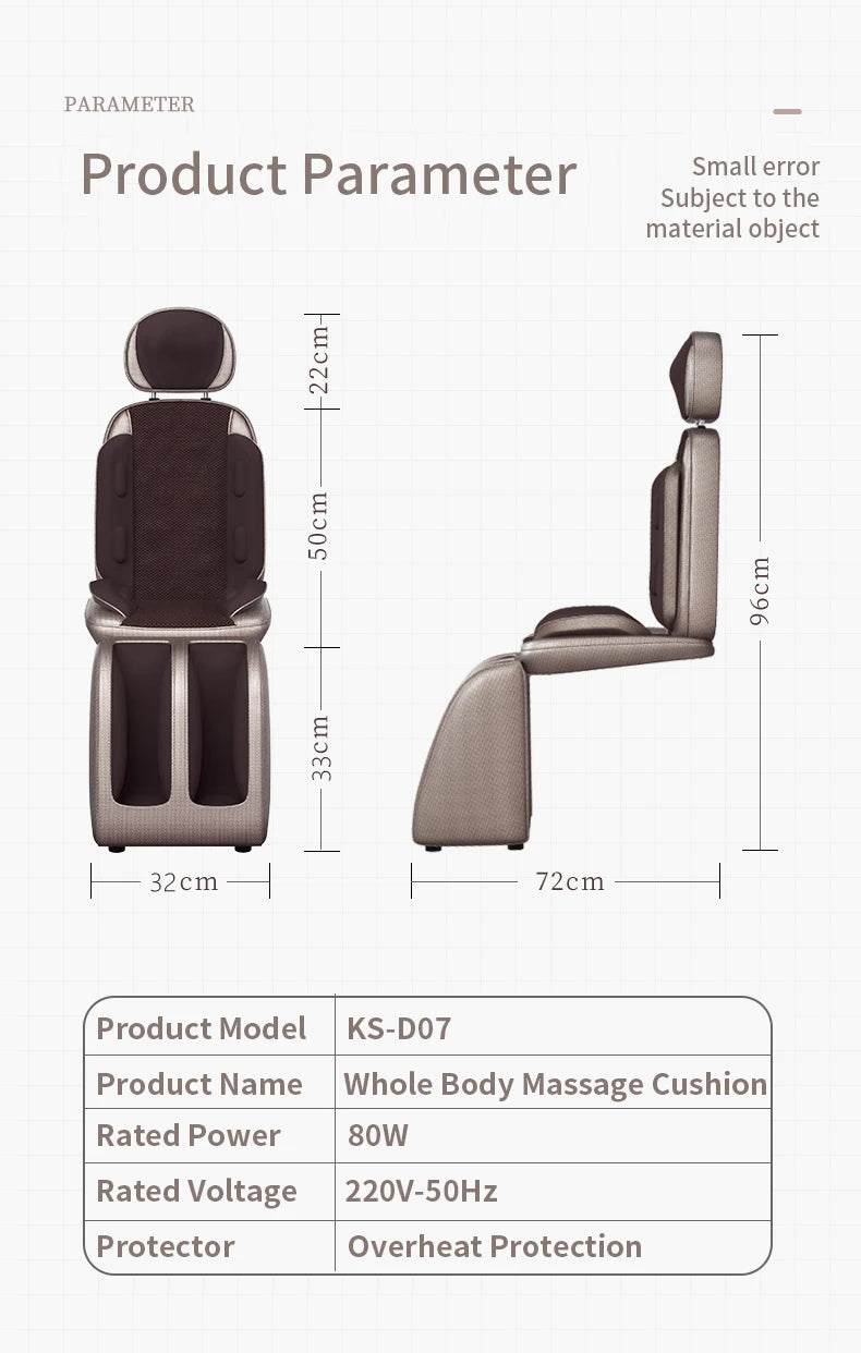 Upgrade Electric Full Body Massage Chair