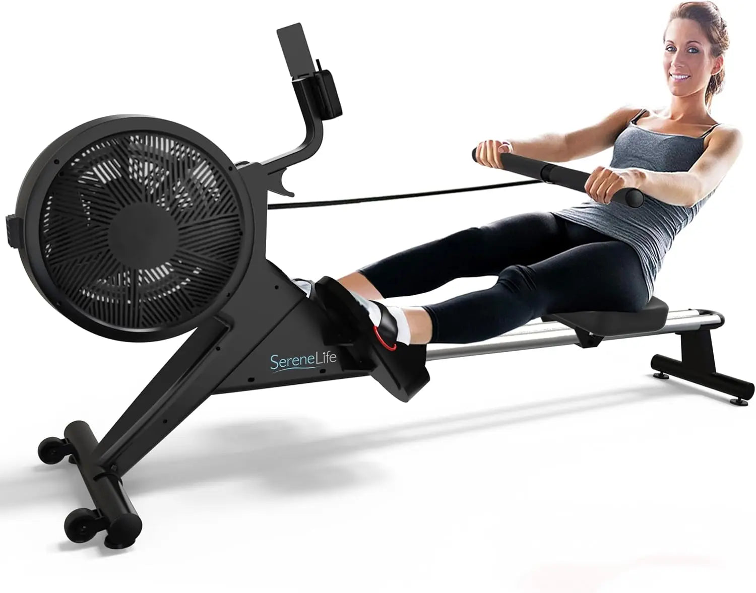 Smart Rowing Machine-Home Machine with Smartphone Fitness Monitoring App